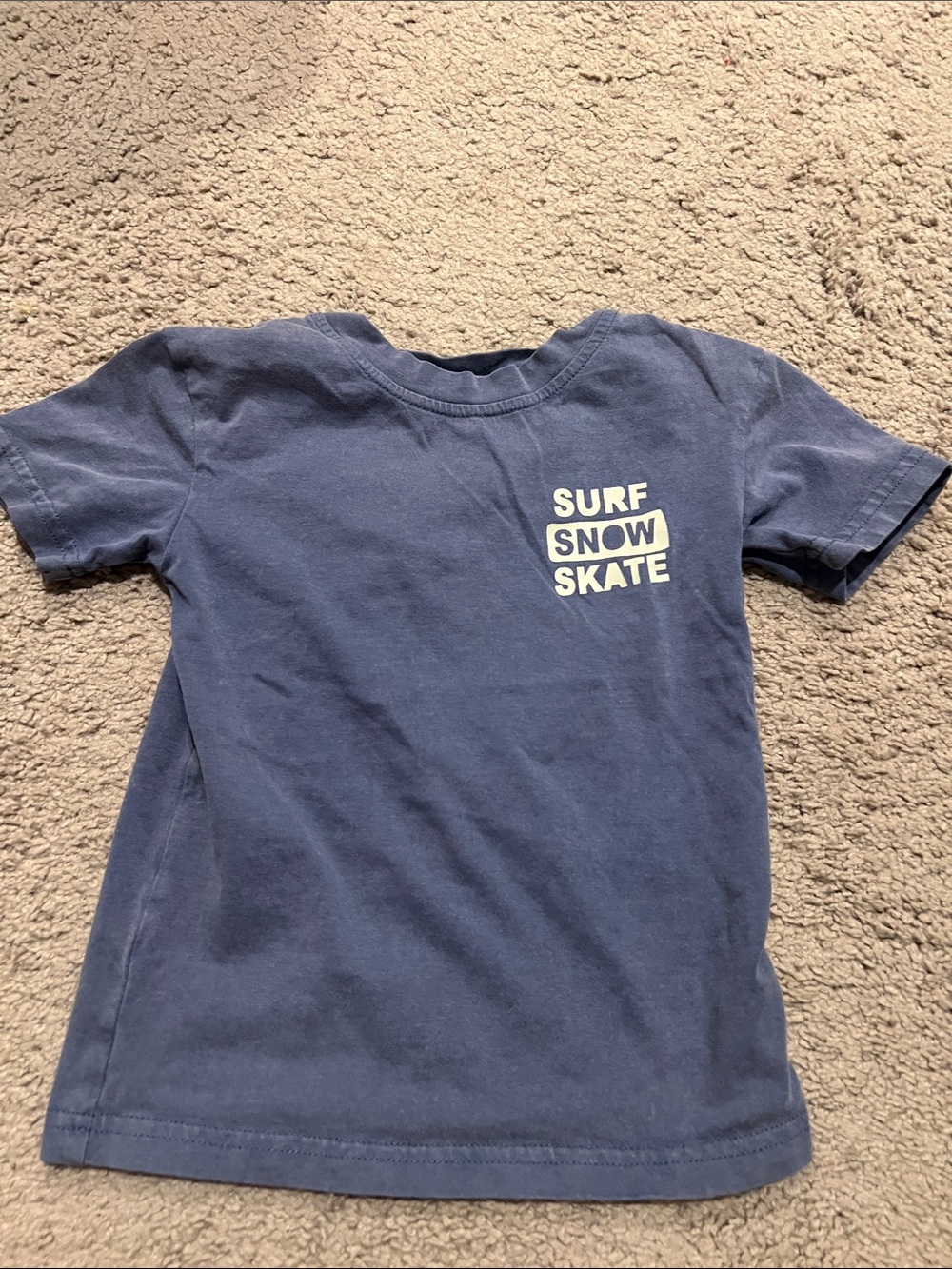 Binky Bro Kids Navy 'Surf Snow Skate' Graphic T-Shirt